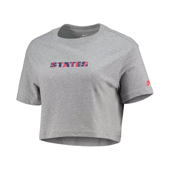 Coupon โค๏ธ Nike ๐ฉ Women's Gray US Soccer Voice Crop Top ๐ 6 Coupon โค๏ธ Nike ๐ฉ Women's Gray US Soccer Voice Crop Top ๐ - Image 4