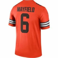 Outlet 🤩 Nike Men's Baker Mayfield Orange Cleveland Browns Inverted Legend Jersey 🤩 -Outlet Nike Store unnamed file 1001