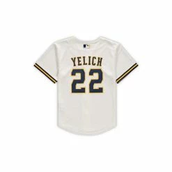 Top 10 🥰 Nike Toddler Boys And 👧 Girls Christian Yelich Cream Milwaukee Brewers Home Replica Player Jersey ✔️ -Outlet Nike Store unnamed file 1046