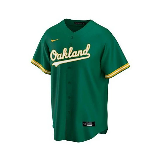 Budget 😀 Nike Youth Big Boys Matt Chapman Kelly Green Oakland Athletics Alternate Replica Player Jersey ⭐ 5 Budget 😀 Nike Youth Big Boys Matt Chapman Kelly Green Oakland Athletics Alternate Replica Player Jersey ⭐ - Image 3