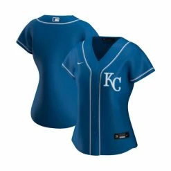 Buy 🎁 Nike 👩 Women's Royal Kansas City Royals Alternate Replica Team Jersey 🔥
