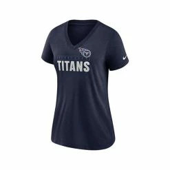 Best reviews of 👍 Nike 👩 Women's Navy Tennessee Titans Team Name Logo V-Neck Tri-Blend T-shirt 💯 -Outlet Nike Store unnamed file 1095