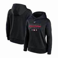 Buy ๐ Nike ๐ฉ Women's Navy Washington Nationals Authentic Collection Performance Pullover Hoodie โญ