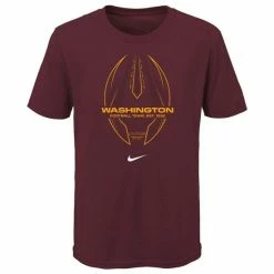 Hot Sale ๐ Nike Preschool Boys And ๐ง Girls Burgundy Washington Football Team Team Icon T-shirt โ