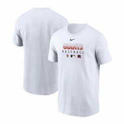 Best Sale 🔥 Nike Men's White San Francisco Giants Authentic Collection Team Performance T-shirt 👏