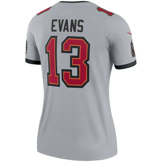 Cheap ๐ Nike ๐ฉ Women's Mike Evans Gray Tampa Bay Buccaneers Inverted Legend Jersey ๐ 6 Cheap ๐ Nike ๐ฉ Women's Mike Evans Gray Tampa Bay Buccaneers Inverted Legend Jersey ๐ - Image 4