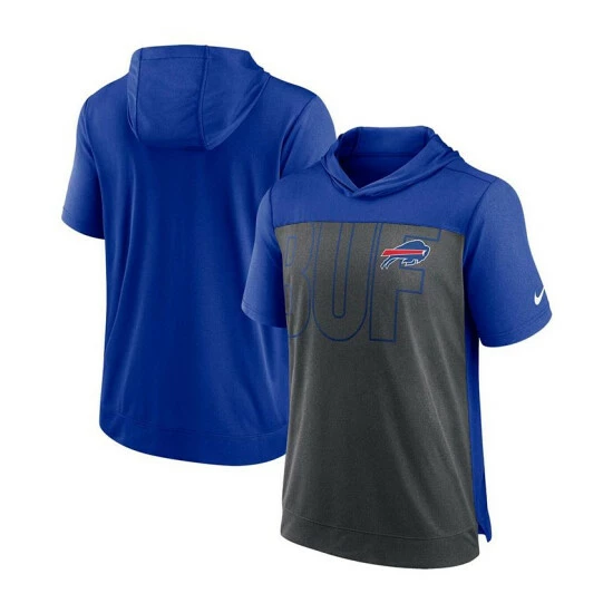 Hot Sale ๐ Nike Men's Heather Charcoal, Royal Buffalo Bills Performance Hoodie T-shirt ๐ฅฐ 3 Hot Sale ๐ Nike Men's Heather Charcoal, Royal Buffalo Bills Performance Hoodie T-shirt ๐ฅฐ