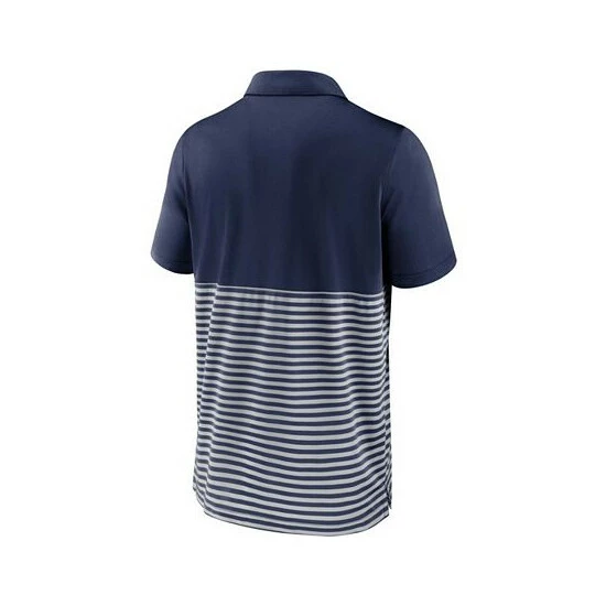 New ๐คฉ Nike Men's Navy-Gray Milwaukee Brewers Home Plate Striped Polo ๐ฏ 5 New ๐คฉ Nike Men's Navy-Gray Milwaukee Brewers Home Plate Striped Polo ๐ฏ - Image 3