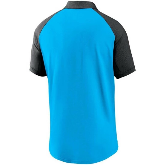 Cheapest ๐ Nike Men's Blue Miami Marlins Legacy Tri-Blend Raglan Performance Polo ๐ 6 Cheapest ๐ Nike Men's Blue Miami Marlins Legacy Tri-Blend Raglan Performance Polo ๐ - Image 4