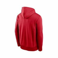 New 👏 Nike Men's Red Washington Nationals Logo Therma Performance Pullover Hoodie 😍 -Outlet Nike Store unnamed file 1265