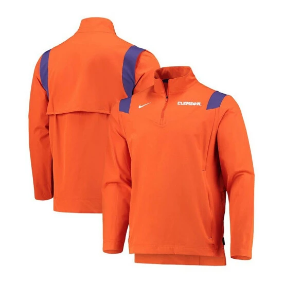 Budget ๐ Nike Men's Orange Clemson Tigers Coach Half-Zip Jacket โ 3 Budget ๐ Nike Men's Orange Clemson Tigers Coach Half-Zip Jacket โ
