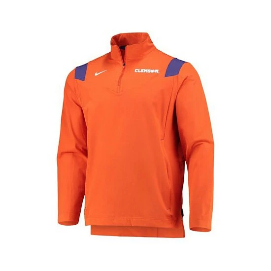 Budget ๐ Nike Men's Orange Clemson Tigers Coach Half-Zip Jacket โ 4 Budget ๐ Nike Men's Orange Clemson Tigers Coach Half-Zip Jacket โ - Image 2