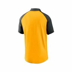 Wholesale 🥰 Nike Men's Gold Pittsburgh Pirates Legacy Tri-Blend Raglan Performance Polo 🎉 -Outlet Nike Store unnamed file 1271