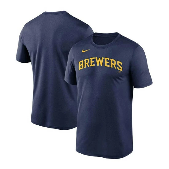 Buy ๐ Nike Men's Navy Milwaukee Brewers Wordmark Legend T-shirt ๐ 3 Buy ๐ Nike Men's Navy Milwaukee Brewers Wordmark Legend T-shirt ๐