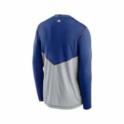 Wholesale 🛒 Nike Men's Gray, Royal Chicago Cubs Authentic Collection Game Performance Pullover Sweatshirt 👍 -Outlet Nike Store unnamed file 1316