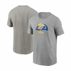 Top 10 ๐ Nike Men's Heathered Gray Los Angeles Rams Primary Logo T-shirt Heather Gray ๐ฏ
