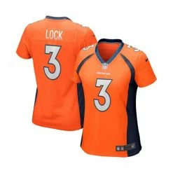 Promo 🛒 Nike 👩 Women's Orange Denver Broncos Game Player Jersey 👍