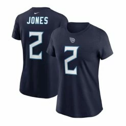 Cheapest ๐ฅฐ Nike ๐ฉ Women's Julio Jones Navy Tennessee Titans Player Name Number T-shirt ๐ฅฐ
