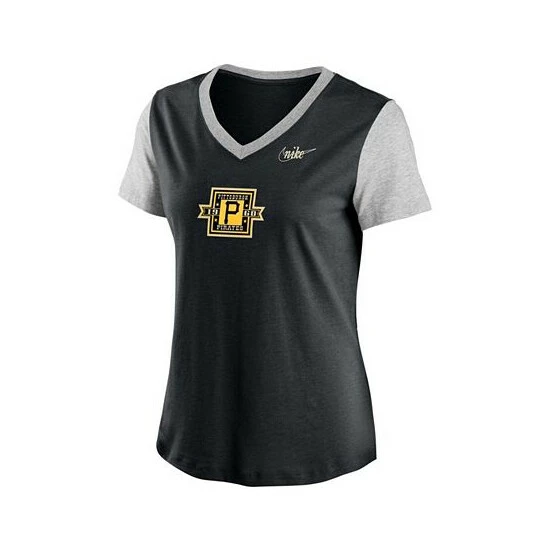 Best reviews of ๐ Nike ๐ฉ Women's Black Pittsburgh Pirates Cooperstown Collection Logo Tri-Blend Mid V-Neck T-shirt โจ 5 Best reviews of ๐ Nike ๐ฉ Women's Black Pittsburgh Pirates Cooperstown Collection Logo Tri-Blend Mid V-Neck T-shirt โจ - Image 3