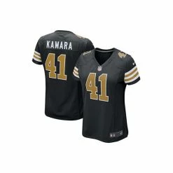 Hot Sale ⌛ Nike 👩 Women's Alvin Kamara Black New Orleans Saints Alternate Game Player Jersey 🔔 -Outlet Nike Store unnamed file 1358
