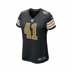 Hot Sale ⌛ Nike 👩 Women's Alvin Kamara Black New Orleans Saints Alternate Game Player Jersey 🔔 -Outlet Nike Store unnamed file 1359