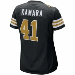 Hot Sale ⌛ Nike 👩 Women's Alvin Kamara Black New Orleans Saints Alternate Game Player Jersey 🔔 -Outlet Nike Store unnamed file 1360