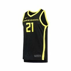 Best Sale 😉 Nike Men's #21 Black Oregon Ducks Team Replica 🏀 Basketball Jersey 🔥 -Outlet Nike Store unnamed file 1366