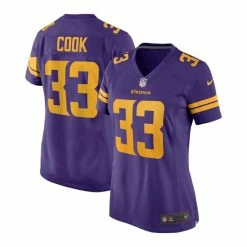 Cheap 🧨 Nike 👩 Women's Dalvin Cook Purple Minnesota Vikings Alternate Game Player Jersey ✔️