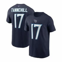 Best Pirce ๐ Nike Men's Ryan Tannehill Navy Tennessee Titans Name And Number T-shirt ๐คฉ