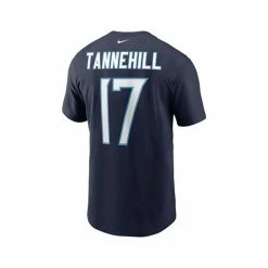 Best Pirce 😍 Nike Men's Ryan Tannehill Navy Tennessee Titans Name And Number T-shirt 🤩 -Outlet Nike Store unnamed file 1409