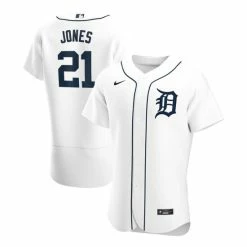 Best reviews of 👏 Nike Men's Jacoby Jones White Detroit Tigers Home Authentic Player Jersey 🤩