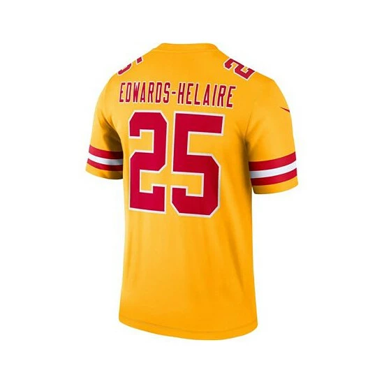 Best deal ๐งจ Nike Men's Clyde Edwards-Helaire Yellow Kansas City Chiefs Inverted Legend Jersey ๐คฉ 4 Best deal ๐งจ Nike Men's Clyde Edwards-Helaire Yellow Kansas City Chiefs Inverted Legend Jersey ๐คฉ - Image 2