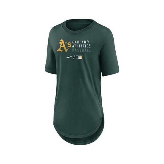 Brand new ๐ Nike ๐ฉ Women's Green Oakland Athletics Authentic Collection โพ Baseball Fashion Tri-Blend T-shirt ๐งจ 4 Brand new ๐ Nike ๐ฉ Women's Green Oakland Athletics Authentic Collection โพ Baseball Fashion Tri-Blend T-shirt ๐งจ - Image 2