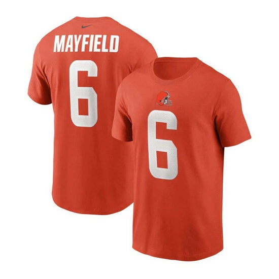 Best deal ๐ Nike Men's Baker Mayfield Orange Cleveland Browns Name And Number T-shirt ๐ 3 Best deal ๐ Nike Men's Baker Mayfield Orange Cleveland Browns Name And Number T-shirt ๐