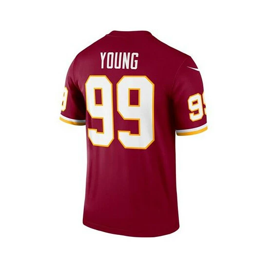 Budget ๐ฏ Nike Men's Chase Young Burgundy Washington Football Team Legend Jersey ๐ 4 Budget ๐ฏ Nike Men's Chase Young Burgundy Washington Football Team Legend Jersey ๐ - Image 2