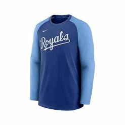 Wholesale 🤩 Nike Men's Royal, Light Blue Kansas City Royals Authentic Collection Pregame Performance Raglan Pullover Sweatshirt 🔥 -Outlet Nike Store unnamed file 1466
