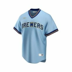 Budget 🔥 Nike Men's Powder Blue Milwaukee Brewers Road Cooperstown Collection Team Jersey 🛒 -Outlet Nike Store unnamed file 1475