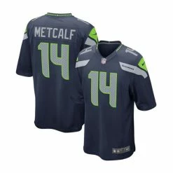 Budget ๐ Nike Men's Seattle Seahawks DK Metcalf Navy Game Player Jersey ๐