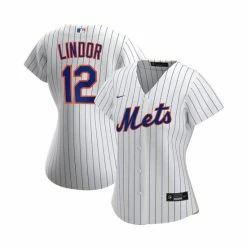 Budget 👏 Nike 👩 Women's Francisco Lindor White New York Mets Home Replica Player Jersey ❤️