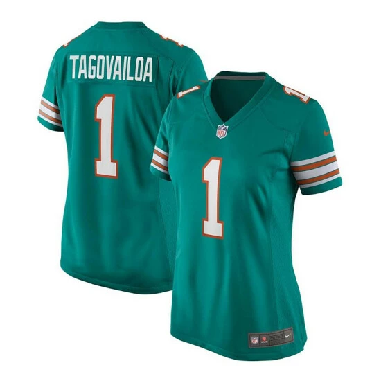 Budget ๐ Nike ๐ฉ Women's Tua Tagovailoa Aqua Miami Dolphins Alternate Game Jersey โค๏ธ 3 Budget ๐ Nike ๐ฉ Women's Tua Tagovailoa Aqua Miami Dolphins Alternate Game Jersey โค๏ธ