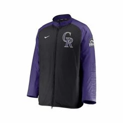 New 🎁 Nike Men's Black Colorado Rockies Authentic Collection Dugout Full-Zip Jacket 🌟 -Outlet Nike Store unnamed file 1529