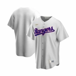 Flash Sale ✨ Nike Men's White Texas Rangers Home Cooperstown Collection Team Jersey 🔥