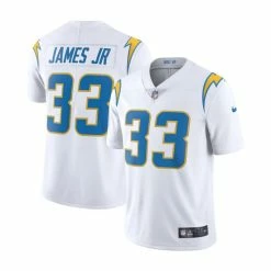 New 🧨 Nike Men's Derwin James White Los Angeles Chargers Vapor Limited Jersey ❤️