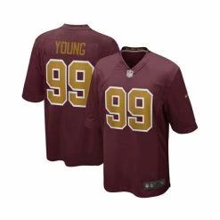 Buy 😍 Nike Men's Chase Young Burgundy Washington Football Team Alternate Game Jersey 🧨