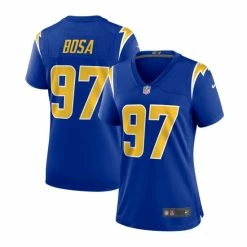 Best deal 🥰 Nike 👩 Women's Joey Bosa Royal Los Angeles Chargers 2nd Alternate Game Jersey 😍