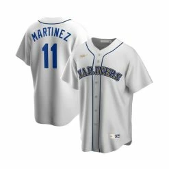 Best deal ⌛ Nike Men's Edgar Martinez White Seattle Mariners Home Cooperstown Collection Replica Player Jersey 🔔