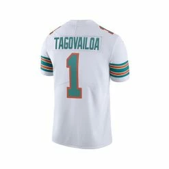 Cheapest 💯 Nike Men's Tua Tagovailoa White Miami Dolphins 2nd Alternate Vapor Limited Jersey 💯 -Outlet Nike Store unnamed file 1596