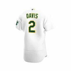 Budget 🔥 Nike Men's Khris Davis White Oakland Athletics Home Authentic Player Jersey ⭐ -Outlet Nike Store unnamed file 1603
