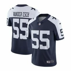 Cheap 🤩 Nike Men's Leighton Vander Esch Navy Dallas Cowboys Alternate Vapor Limited Jersey 🛒