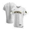 Brand new 🔥 Nike Men's White Milwaukee Brewers Alternate Authentic Team Jersey 🤩 -Outlet Nike Store unnamed file 1623